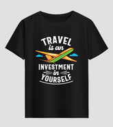 Travel Is Investment Unisex Half Sleeve T-Shirt